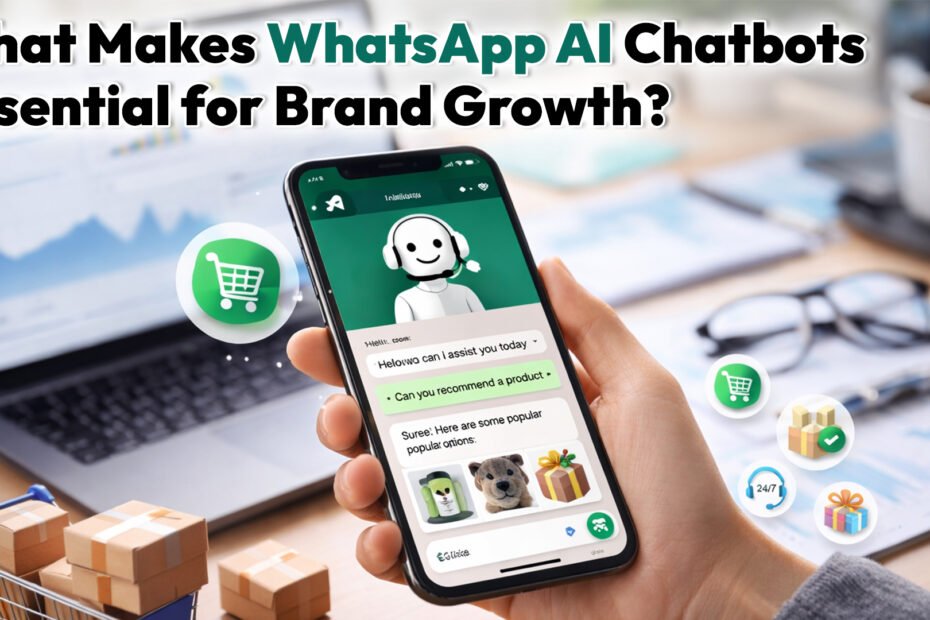 What Makes WhatsApp AI Chatbots Essential for Brand Growth?