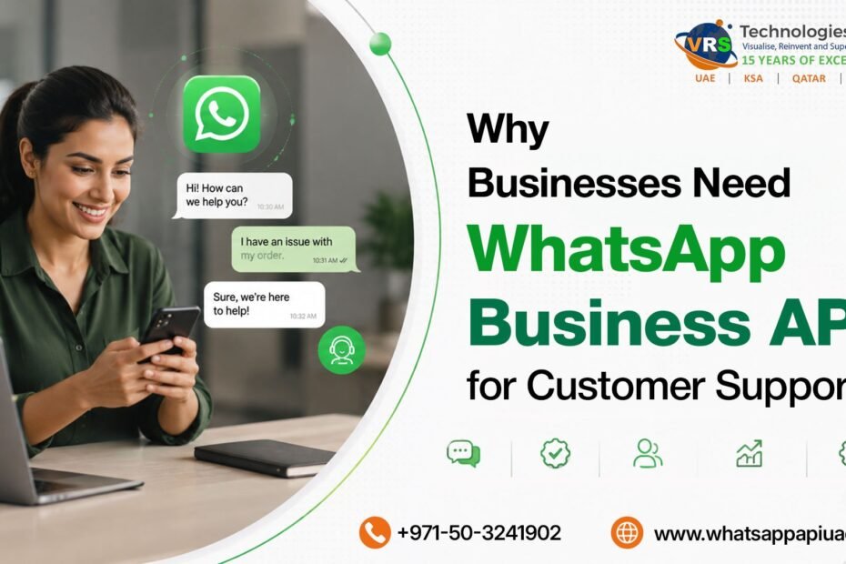 Why Businesses Need WhatsApp Business API for Customer Support? Why Businesses Need WhatsApp Business API for Customer Support?